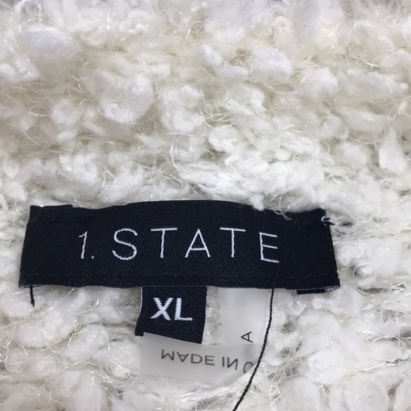 1.state Mock-Neck Poodle-Textured Sweater - Picture 6 of 6